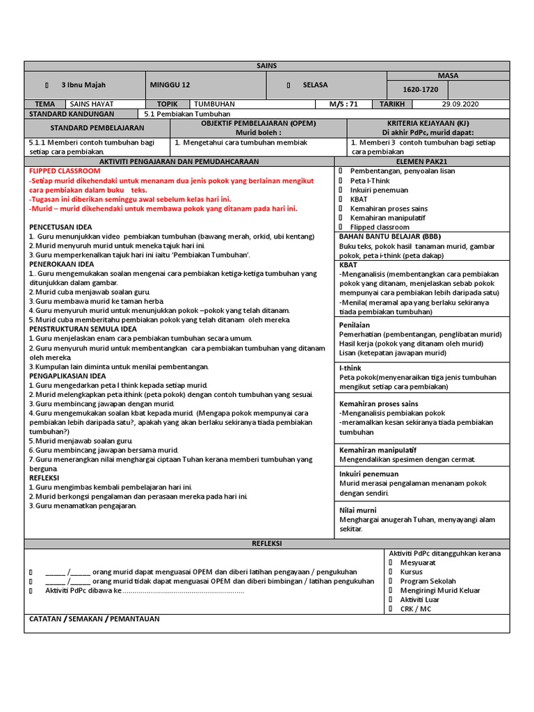 RPH Tugasan 3 | PDF