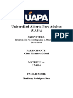 Intervención Psicopedagógica y Atención A La Diversidad (Trabajo FInal)