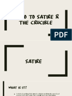 Satire The Crucible
