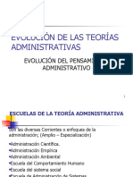 Evolucion Administrativa