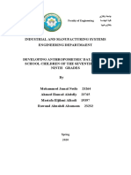 Developing Anthropometric Data Libyan School Children of The Seventh To The Ninth Grades