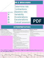 DR: Determine Risk C: BRA: Baseline Rate V: A: D: O