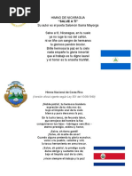 Letra del Himno Nacional de Costa Rica | PDF