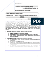 59435-Criterios de Valoración Intervención Sociocomunitaria