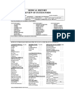 Form Review of System