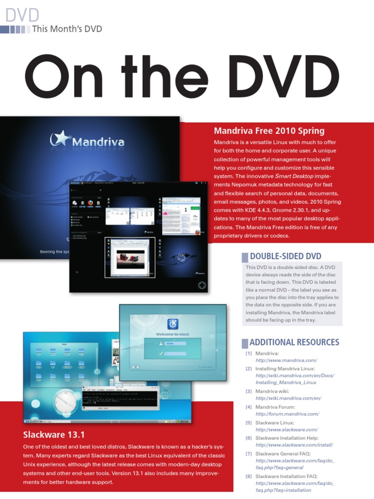 Linux DVD Guide for Enthusiasts | PDF | Linux | Dvd