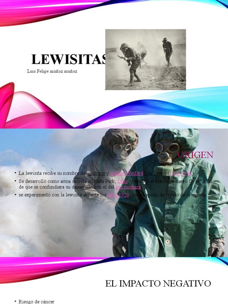 Lewisita: Origen, Efectos y Tratamientos | PDF
