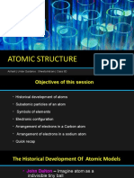 Atomic Structure: Arihant - Under Guidance: Shweta Ma'am - Class 9D