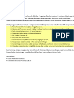 Formulir-2 E-Catalogue Order - Region 1