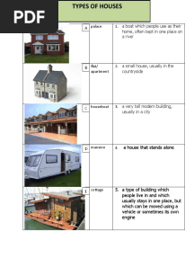 Types Houses