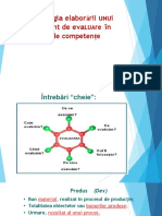 Metodologia Elaborării Unui Instrument de Evaluare În Bază de Competențe-Convertito