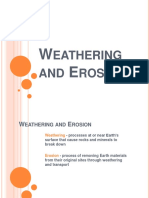 Weathering and Erossion