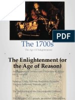 1700s Age of The Enlightenment