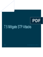 7.5 Mitigate STP Attacks