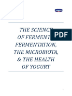 The Science of Ferments, Fermentation, The Microbiota, & The Health of Yogurt