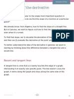 Definition of the Derivative Explained