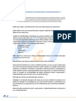 Términos de Mantenimiento P & I