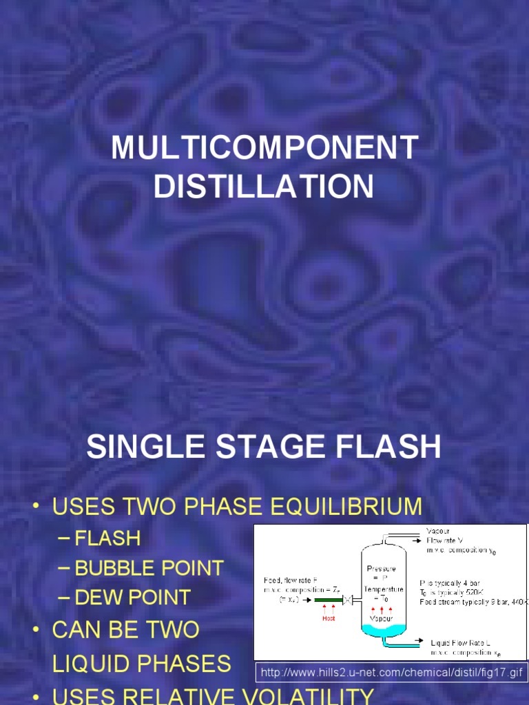 Multicomponent Distillation Techniques | PDF | Separation Processes ...