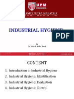 Lecture 5 - Industrial Hygiene