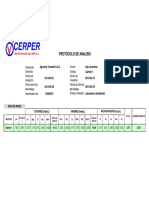 HS 14005675 Analisis Agua de Riego