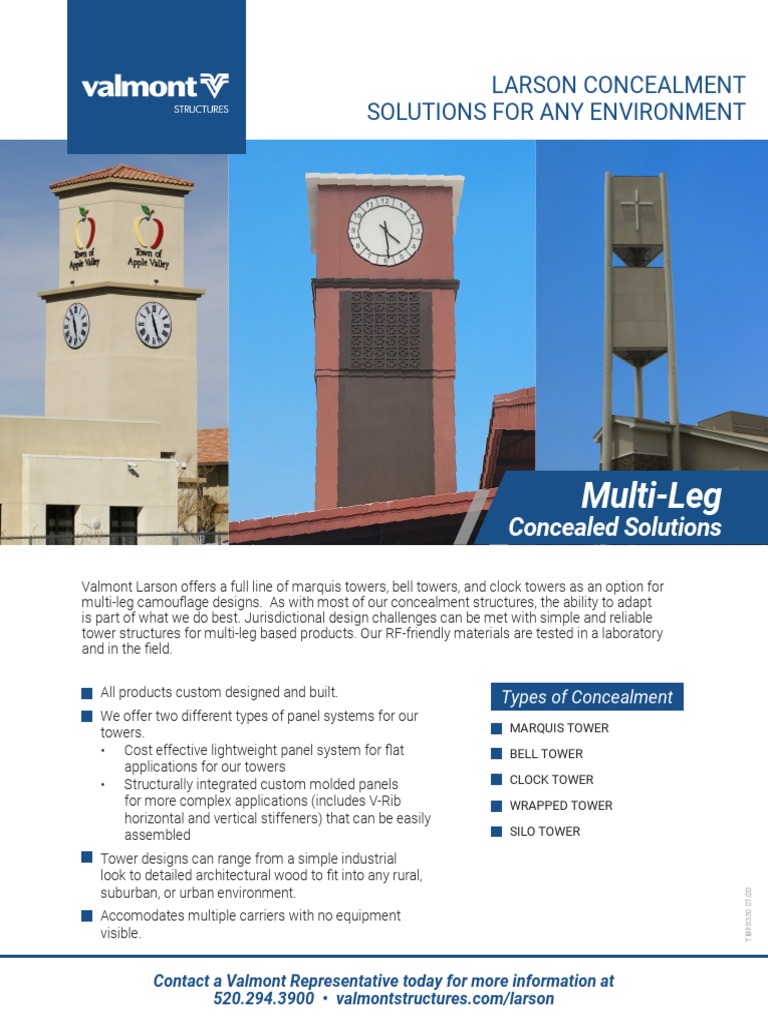 Multi-Leg: Larson Concealment Solutions For Any Environment | PDF