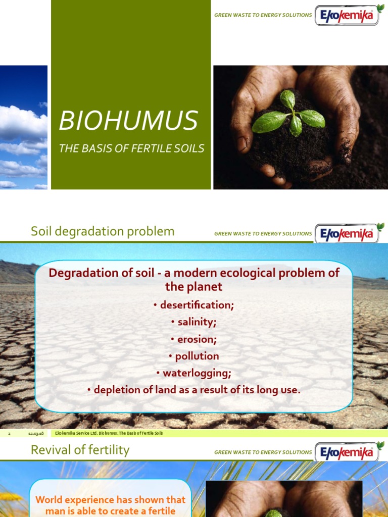 Biohumus: The Basis of Fertile Soils | PDF | Soil Fertility | Soil