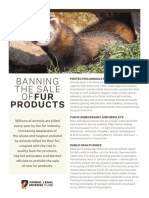 Fur Sale Ban Factsheet