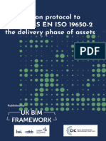 Information Protocol To Support BS EN ISO 19650-2 The Delivery Phase of Assets