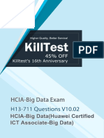 Free HCIA Big Data H13 711 Questions V10.02 45 OFF at Killtest.pdf