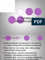 Tvorba Riječi