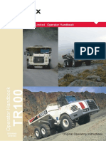 Terex TR100 Manual