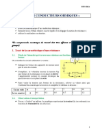 TP Les Conducteurs Ohmiques : Objectifs