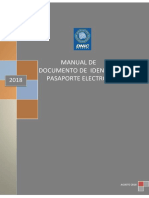 Dnic Manual de Documento de Identidad y Pasaporte Electronico 120520