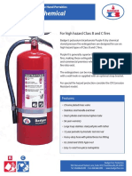 Purple K Dry Chemical: For High Hazard Class B and C Fires