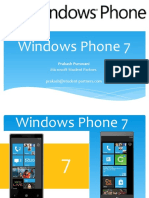 Windows Phone 7: Microsoft Student Partner