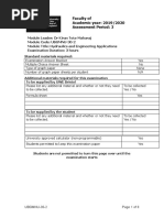 UBGMNU-30-2 Jan Exam Paper - 19-20 Final - Resit