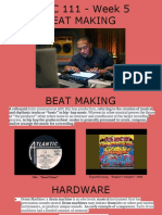 MTEC 111 - Week 5 BEAT MAKING