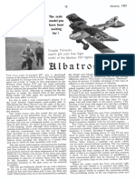 Albatros D.V. Scale FF Power. Article&power. Aeromodeller January 1957