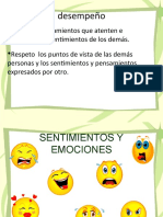 Sentimientos y Emociones