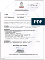 Polifusion - Certificado Bureau Veritas Perú - Polifusion (12!01!21)