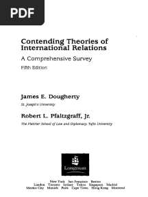 Contending Theories of International Relations - A Comprehensive Survey (PDFDrive)