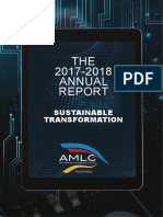 THE 2017-2018 Annual: Sustainable Transformation