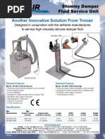 Another Innovative Solution From Tronair: Shimmy Damper Fluid Service Unit