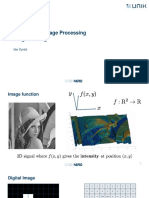Lecture 2.1 - Image Processing Image Filtering: Idar Dyrdal