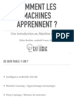 Introduction Aux Machines Learning