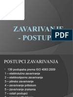 Zavarivanje - Postupci