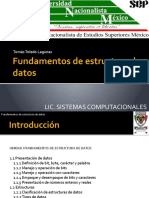 Fundamentos de Estructura de Datos: Lic. Sistemas Computacionales