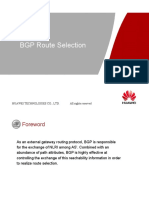 BGP Route Selection: Huawei Technologies Co., Ltd. All Rights Reserved