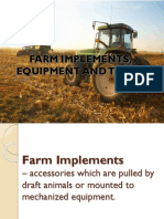 3. Farm Tools, Implements and Equipment