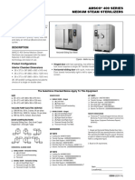 Amsco 400 Series Medium Steam Sterilizers: Application